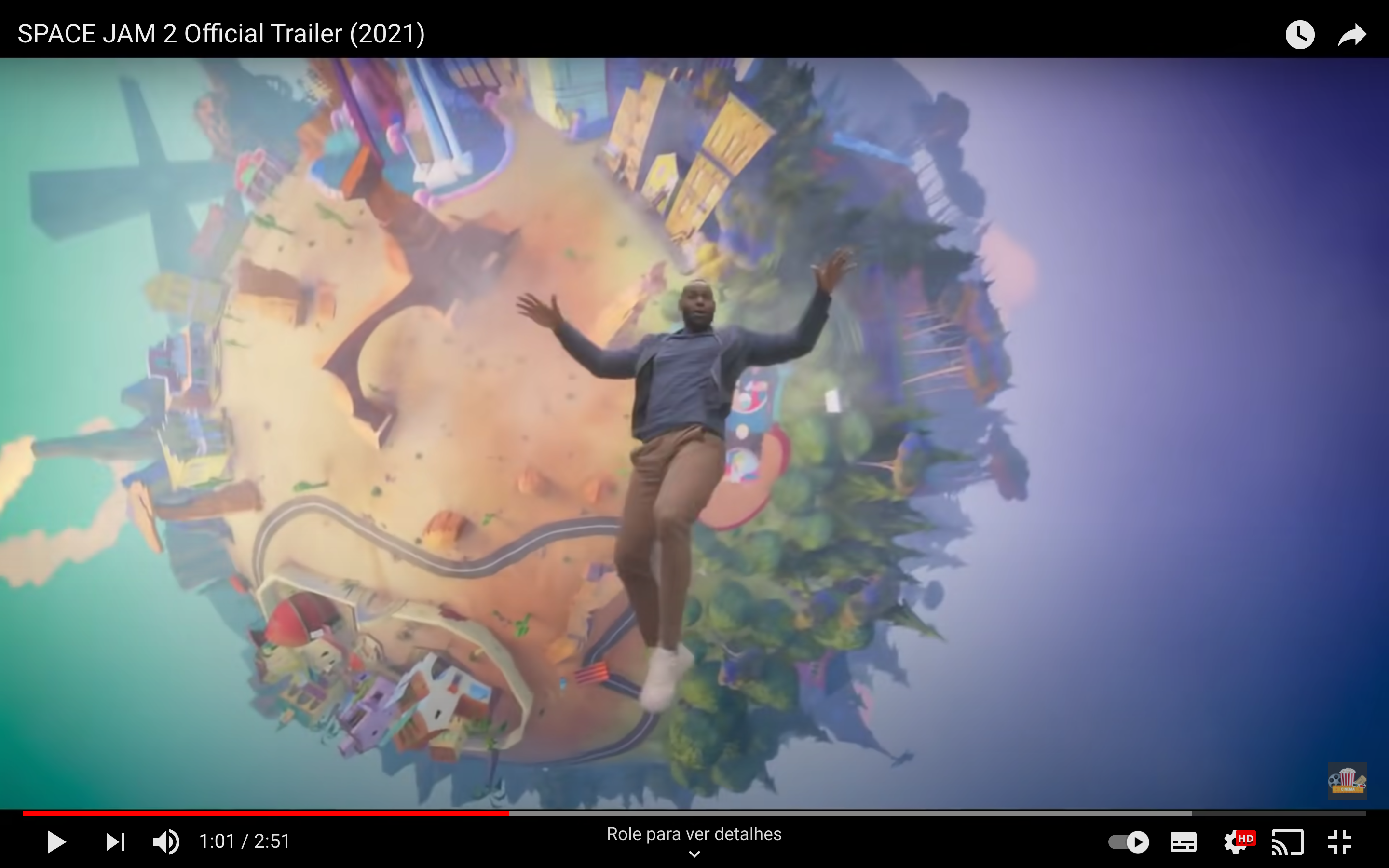 LeBron James vira desenho animado no primeiro trailer do novo