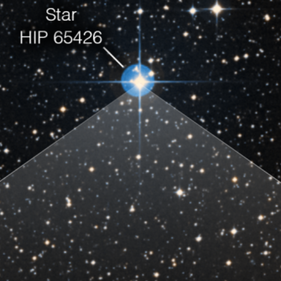 Telescópio Webb captura sua primeira imagem direta de um