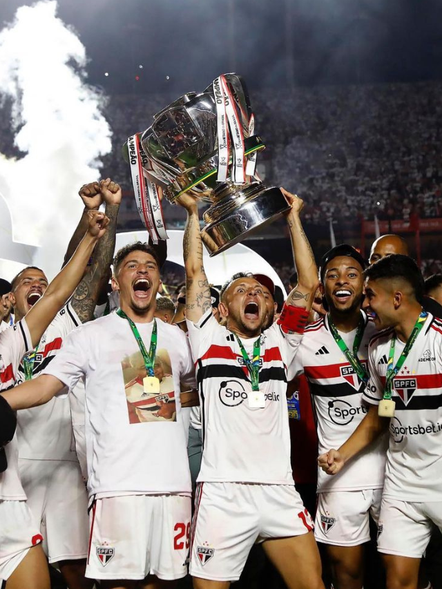 São Paulo se isola como 7° time com mais títulos nacionais; veja