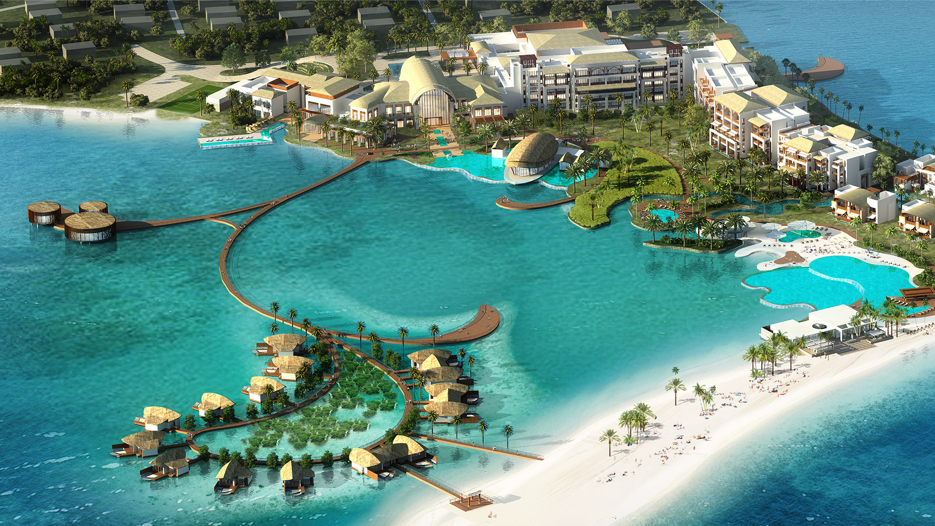 Anantara abre resort com villas na água nos Emirados Árabes Unidos
