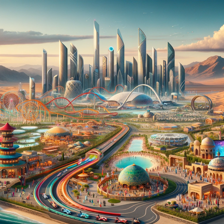 Cidade ultra tecnológica na Arábia Saudita será “capital do entretenimento”