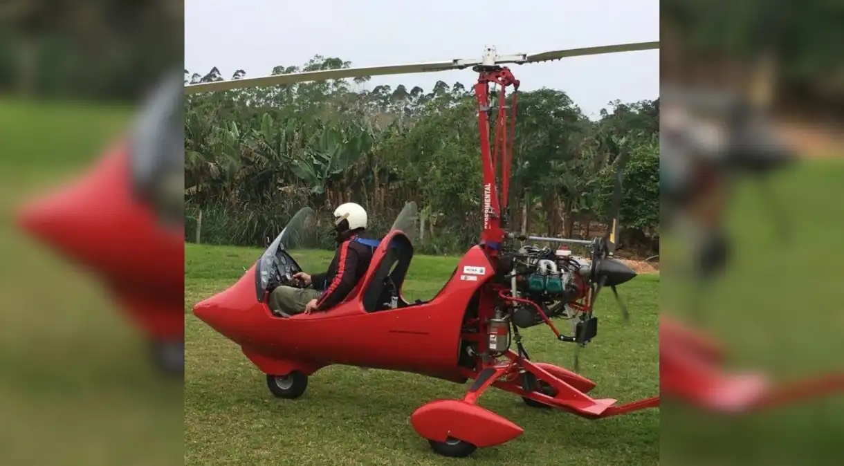 Avião com helicóptero, conheça o girocóptero