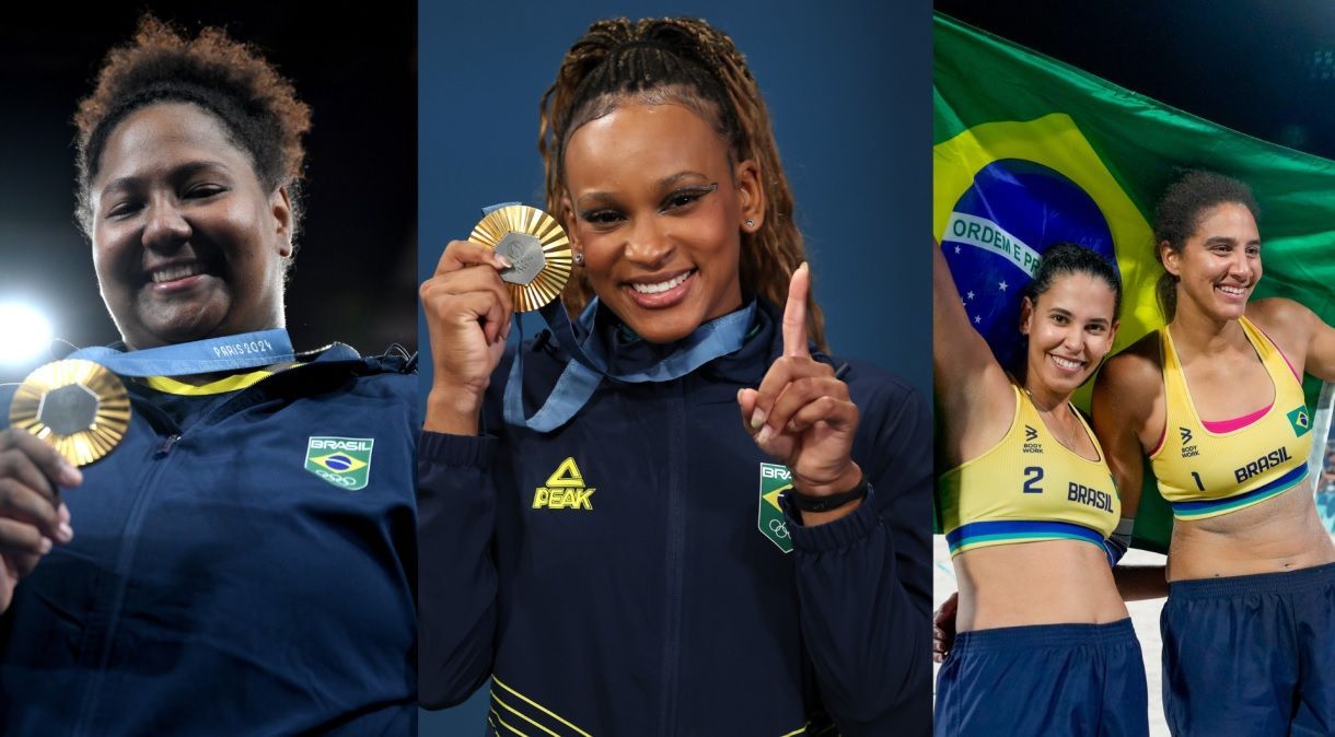 Olimpíadas: Mulheres conquistam mais medalhas para o Brasil pela 1ª vez