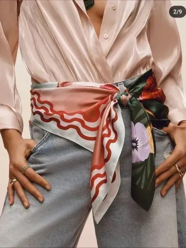 Lenço amarrado na cintura é a tendência fashionista da vez; inspire-se ...