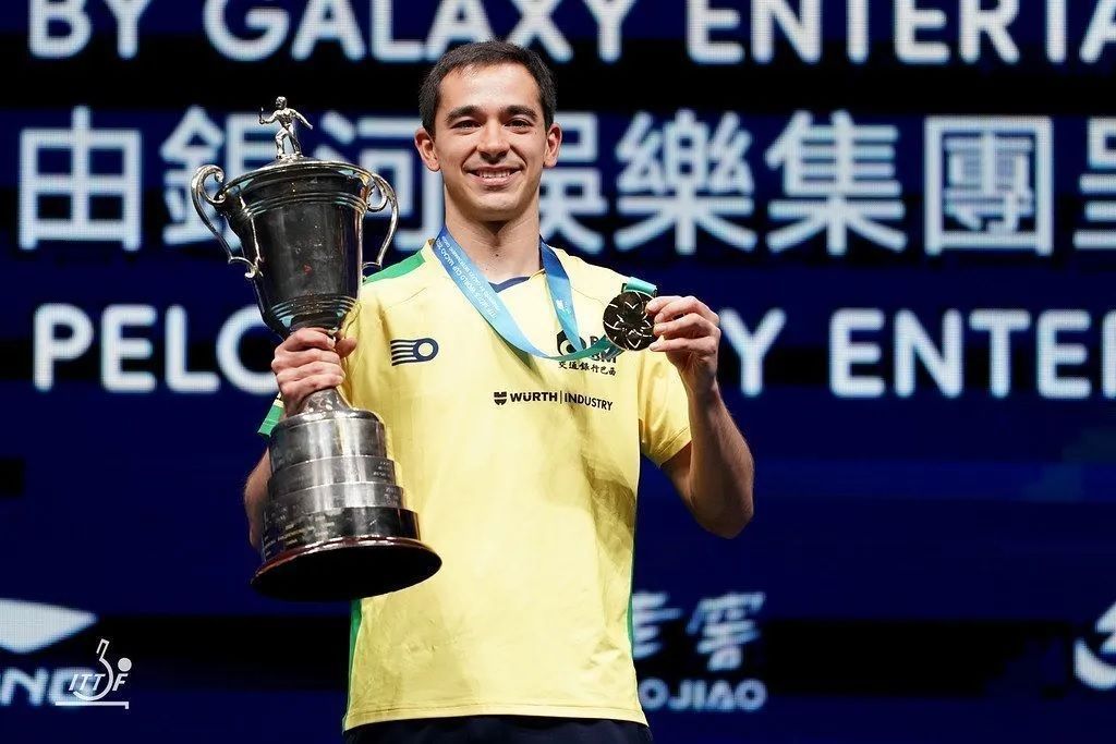 Histórico: Hugo Calderano conquista Copa do Mundo de tênis de mesa