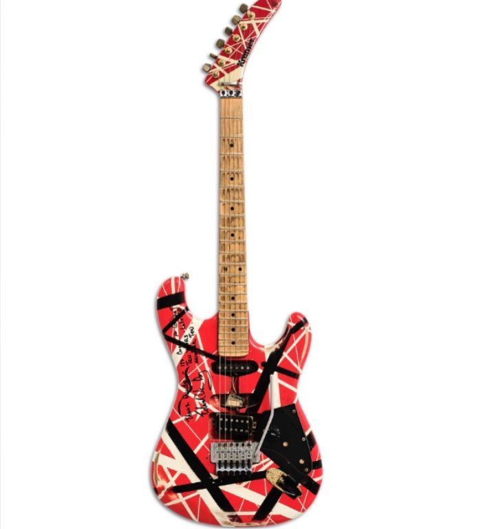 Guitarra de Van Halen de 1982 pode ser leiloada por até US$ 3