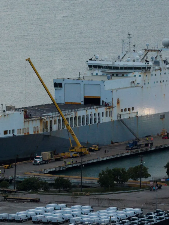 Conheça o “navio fantasma” dos EUA que opera perto da Venezuela