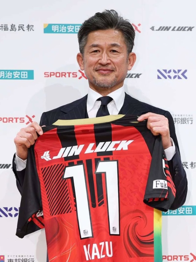 Ex-Santos, lenda japonesa disputará a 41ª temporada aos 58 anos