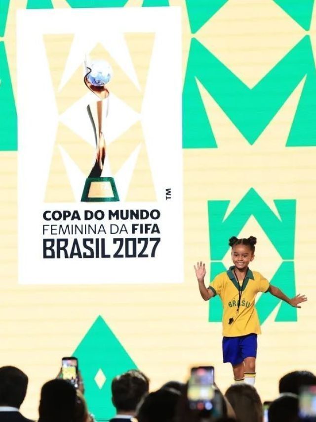 Fifa lança marca da Copa do Mundo Feminina de 2027 em evento no Rio