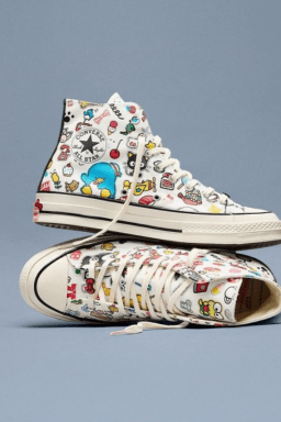 Hello Kitty e Converse: conheça coleção com modelos customizáveis