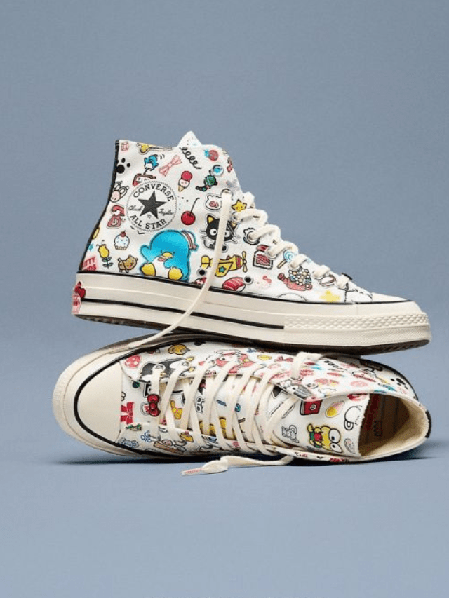Hello Kitty e Converse: conheça coleção com modelos customizáveis