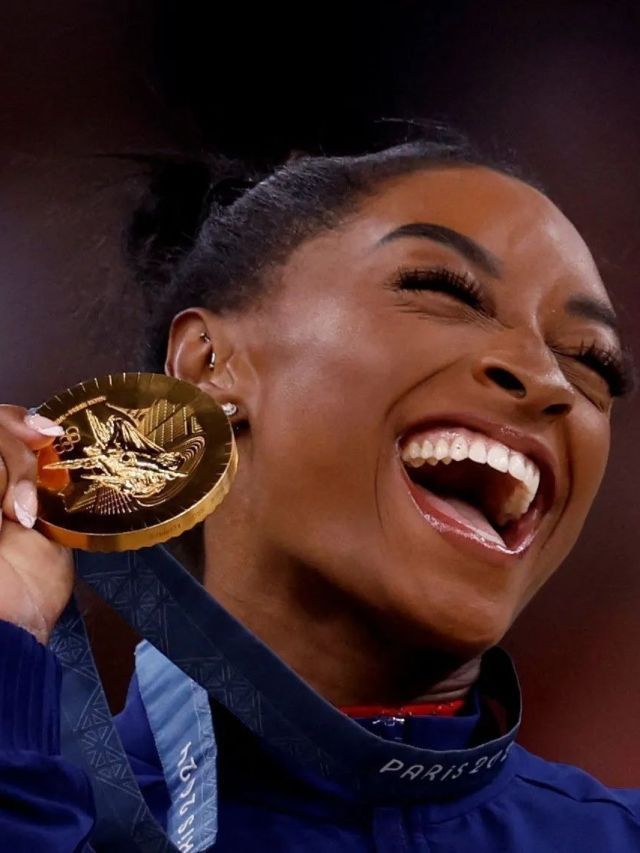 “Não tenho certeza de que forma estarei lá”, diz Biles sobre Olimpíada 2028