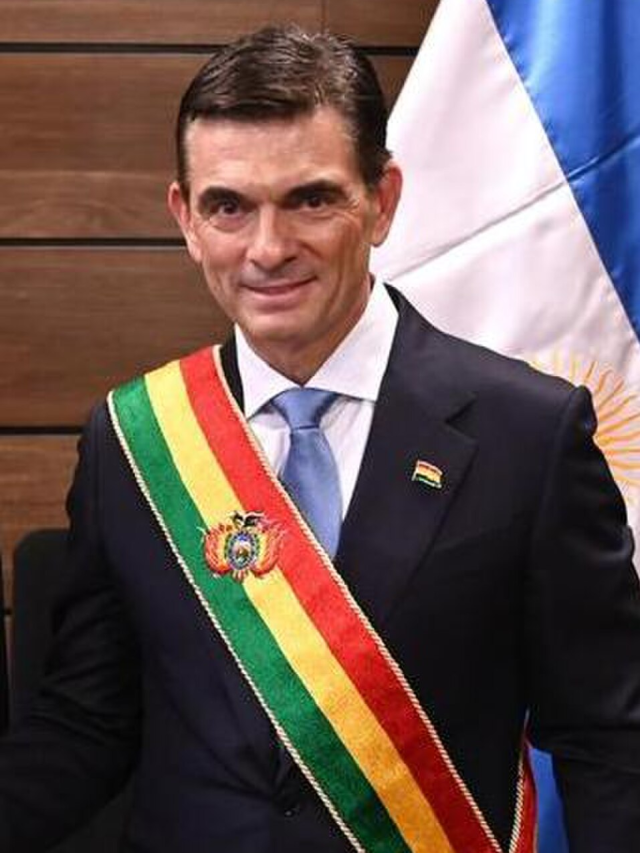 Saiba quem é Rodrigo Paz Pereira, presidente da Bolívia
