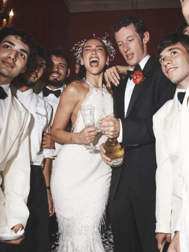 Chanel revela detalhes de vestido de Dua Lipa: 480 mil miçangas