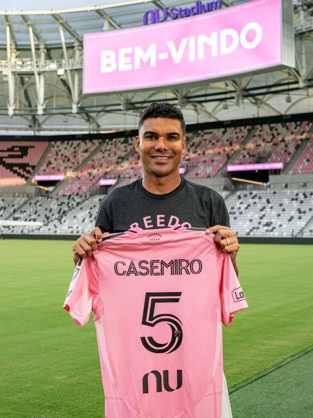 Casemiro é anunciado pelo Inter Miami de Messi; MLS abre investigação