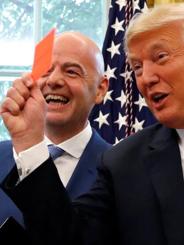 Infantino busca apoio de Trump após fracasso de plano da Fifa, diz jornal