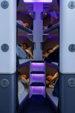 Air New Zealand terá beliches para voos de 17 horas