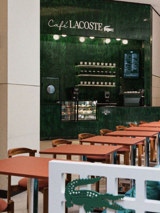 Café Lacoste inaugura em São Paulo sua primeira unidade na América Latina