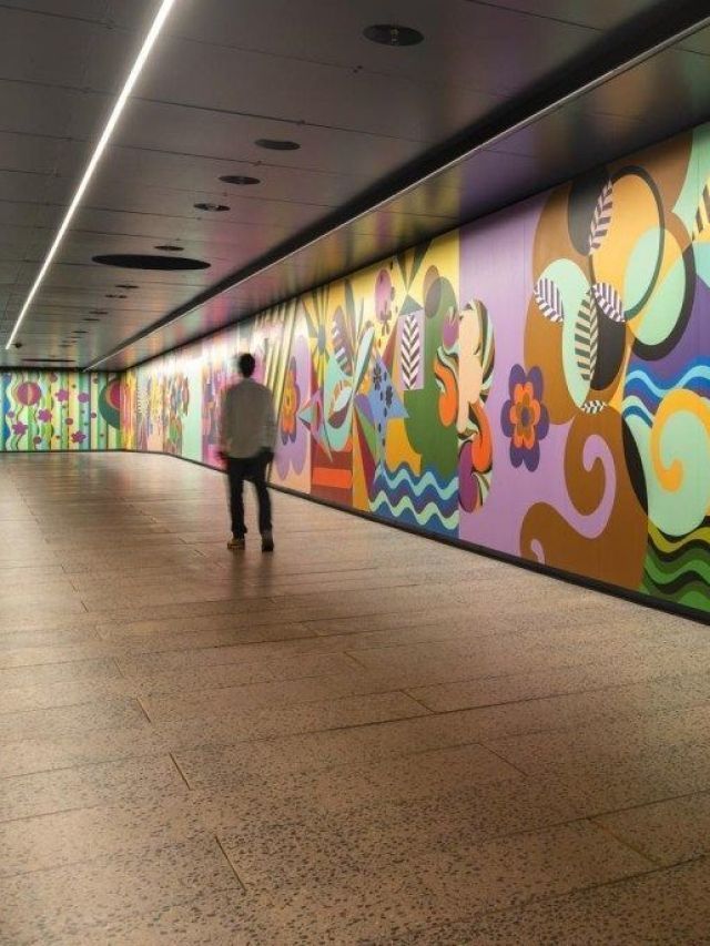 Masp ganha passagem subterrânea de 50 metros com obra de Beatriz Milhazes
