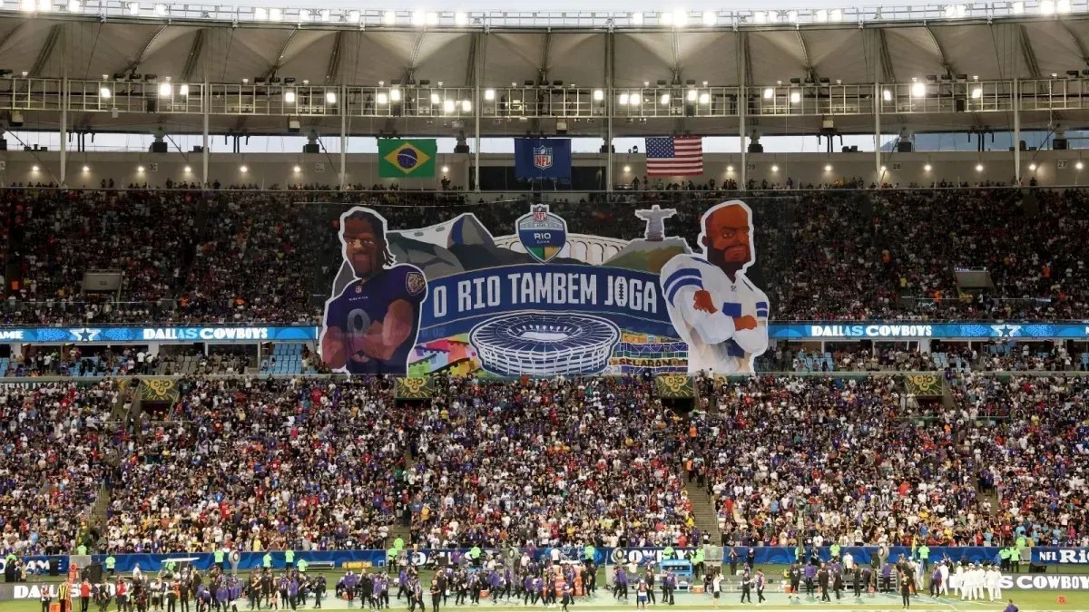 NFL no Rio bate recorde de audiência de um jogo internacional nos EUA