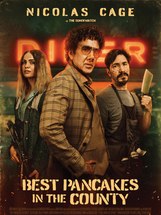 “Best Pancakes in the County”: conheça filme em que Nicolas Cage está “irreconhecível”