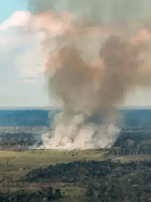Pará tem a maior quantidade de focos de incêndio no Brasil em 2026